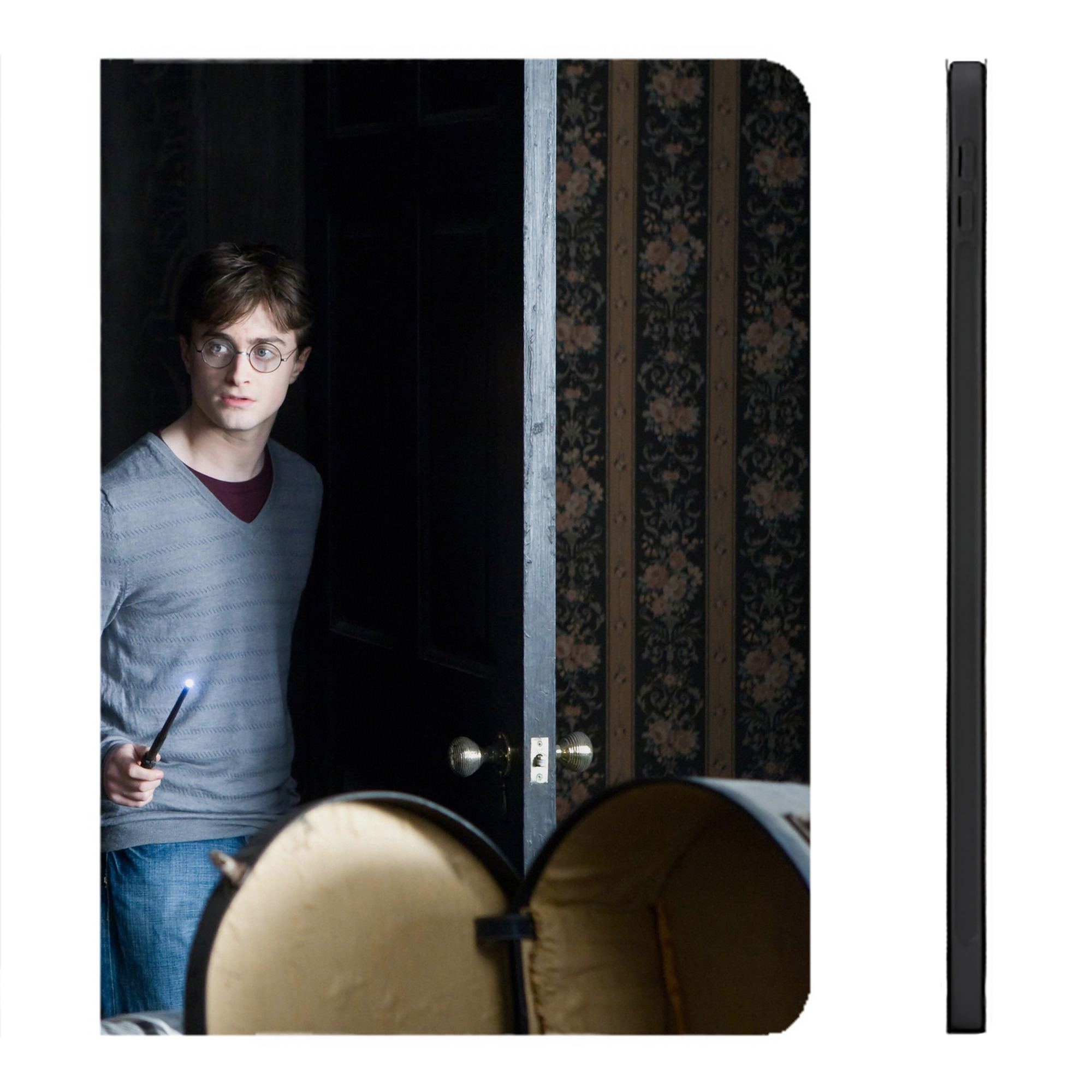 （画像用） Harry Potter ハリー・ポッターシリーズ IPadケース ペンホルダー付き ブックスタイルデザイン